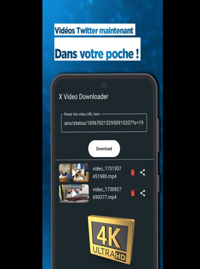 Téléchargeur de Vidéos X