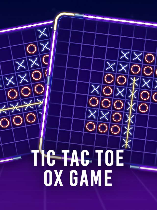 Tic Tac Toe Glow Game, Apps