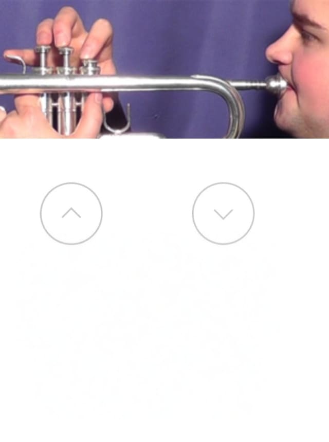 2D Trumpet Fingering Chart - How To Play Trumpet